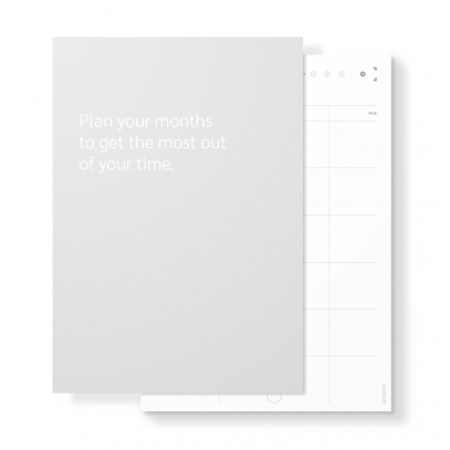 FOCUS REFILL: MONTLY PLANNER